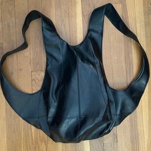 Black Leather backpack